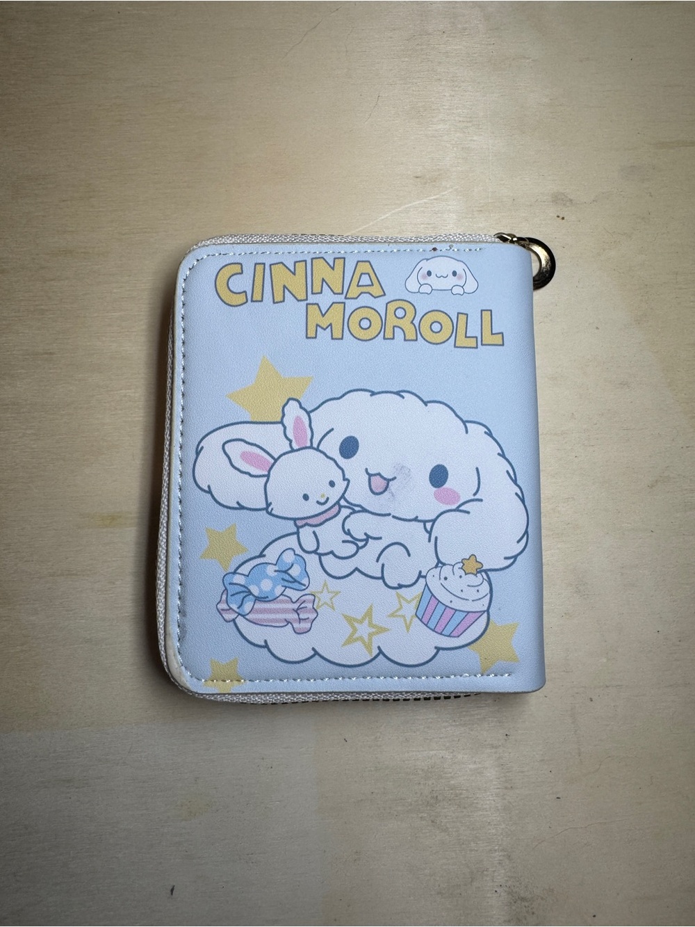 Cinnamoroll Wallet Teddy Cupcake Cloud  NWT